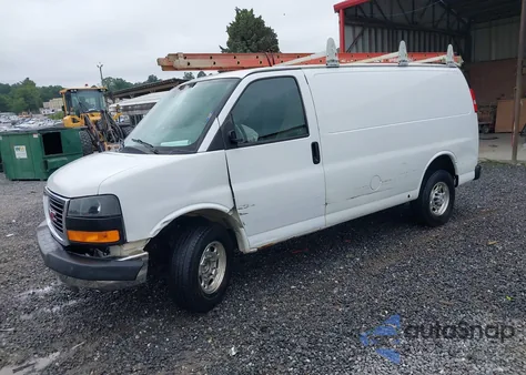 2016 GMC Savana 2500 Work Van из США, поврежденный, VIN 1GTW7AFF3G1907191